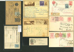 Stamp of Romania » Collections, Lots etc. Postal Stationery accumulation