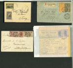 Stamp of Romania » Collections, Lots etc. 1900-10s accumulation of commemoratives on cover