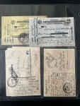 Stamp of Romania 1910s Balkan War and WWI postal history accumulation