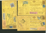 Stamp of Romania » Collections, Lots etc. 1890-1910s incoming group of covers and stationery