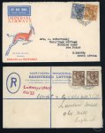 Stamp of Northern Rhodesia 1930-35 NORTHERN RHODESIA 3 first issue covers + 1 Southern Rhodesia