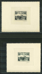 Stamp of France » Poste Aérienne 1947, Très bel ensemble de 4 épreuves du timbre Poste Aérienne Y&T n°20