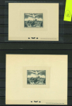 Stamp of France » Poste Aérienne 1947, Très bel ensemble de 4 épreuves du timbre Poste Aérienne Y&T n°20