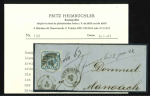 Stamp of Romania » United Principalities 1862-1864 1862 30 parale postal history group