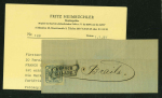 Stamp of Romania » United Principalities 1862-1864 1862 30 parale postal history group