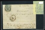 Stamp of Romania » United Principalities 1862-1864 1862 30 parale postal history group