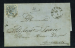Stamp of Romania » United Principalities 1862-1864 1862 30 parale postal history group