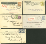 Stamp of Australia » Commonwealth of Australia 1913-38 AUSTRALIA Group of 11 Kangaroo covers incl. registered up to 5s