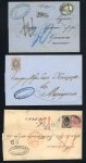 Stamp of Russia 1859-73 3 better covers