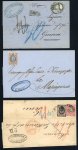 Stamp of Russia 1859-73 3 better covers