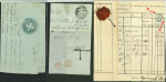 Stamp of Romania » Collections, Lots etc. 1820-50s Disinfected Mail