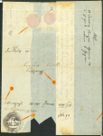 Stamp of Romania » Collections, Lots etc. 1820-50s Disinfected Mail