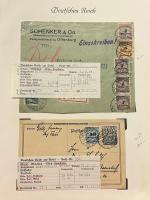 Stamp of Germany » Germany Collections and Large Lots 1918-23 Inflation Mails: An impressive collection housed in 32 volumes