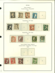 Stamp of Spain 1850-1945, nice mint and used collection especially