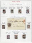 Stamp of Poland 1860-1973, Extremely specialised collection in 7 albums