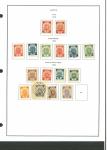 Stamp of Latvia 1918-1940, mint and used collection with good values