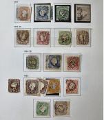 Stamp of Portugal 1853-1969, in a Davo album very extensive mint and