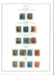 Stamp of Belgium » Collections 1849-1951, very nice mint and used (mostly used) collection,