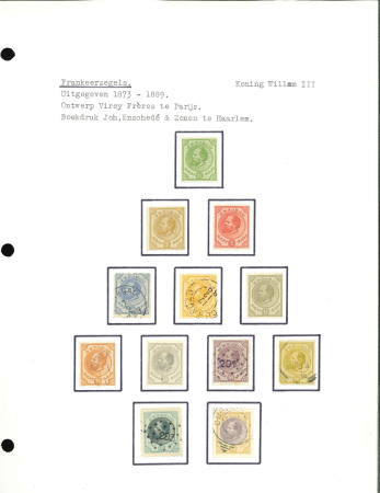 Stamp of Netherlands Colonies » Curacao 1873-1948, nice and extensive mint and used collection