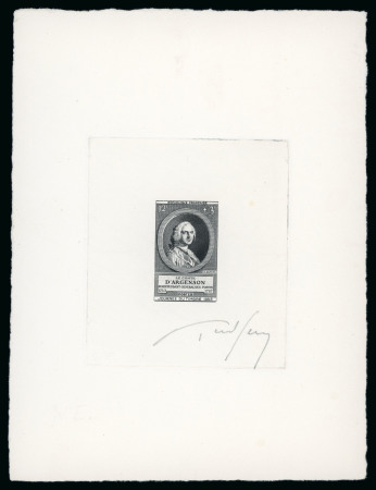 Stamp of France » Émissions à partir de 1900 1953, Lot de 2 épreuves d'artiste du timbre Y&T n°940,