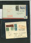 Stamp of France » Collections 1909-1957, Ensemble de +/- 35 lettres et cartes postales