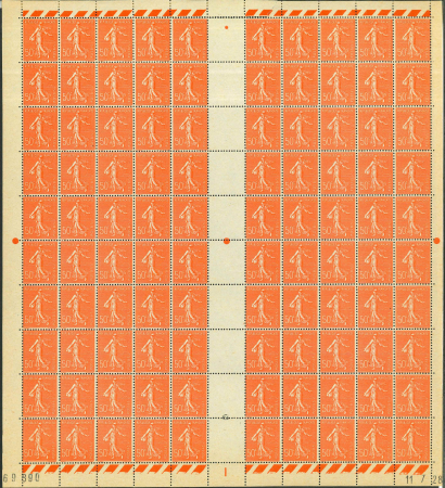 Stamp of France » Émissions à partir de 1900 1924, Semeuse lignée Y&T n°199 "Faux de Marseille"