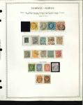 Stamp of Norway 1855-1975, mint and used (mostly used) collection with