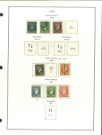 Stamp of Cuba 1855-1945, nice mint and used collection with first