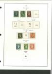 Stamp of Cuba 1855-1945, nice mint and used collection with first