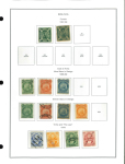 Stamp of Bolivia 1867-1948, nice mint and used collection with first