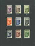 Stamp of Colonies françaises » Réunion Réunion : 1933, dans un livret rare et très bel ensemble
