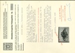 Stamp of Switzerland / Schweiz » Sitzende Helvetia Ungezähnt » 1854-55 Berner Druck (I) 1856, 15 Rp. rot, zusammen mit 20 Rp. orange, je 1. Berner Druckperiode, auf Brief von Carouge nach Paris, je entwertet mir schwarzer eidgenössischer Raute und Taxzahl « 5 Cts. »