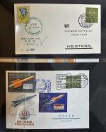 Stamp of Germany » Germany Collections and Large Lots 1959-1961,  rocket post covers and vignettes in large