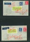 Stamp of France » Collections 1935, collection de 19 courriers de fusée premiers