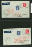 Stamp of France » Collections 1935, collection de 19 courriers de fusée premiers