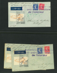 Stamp of France » Collections 1935, collection de 19 courriers de fusée premiers