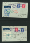 Stamp of France » Collections 1935, collection de 19 courriers de fusée premiers