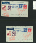 Stamp of France » Collections 1935, collection de 19 courriers de fusée premiers