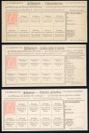 Stamp of Austria » 1890-1918 Issues  1890-92, Postsparkarten kompletter Satz, ungebraucht