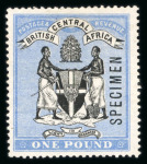 Stamp of British Empire General Collections and Lots 1869-1945 British East Africa: Extensive and valuable of mint and used collection housed in one loose-leaf binder