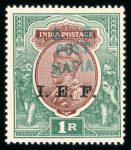 Stamp of British Empire General Collections and Lots 1869-1945 British East Africa: Extensive and valuable of mint and used collection housed in one loose-leaf binder