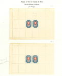 Stamp of Finland 1891-1925, a group of five essay sheetlets,