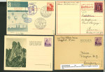Stamp of Liechtenstein Liechtenstein 1918-71 Lot of Postal stationery, nearly all diff., unused and / or used