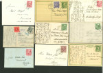 Stamp of Liechtenstein Liechtenstein 1902-1920 Austria used in Liechtenstein 30 covers, cards, postal stats