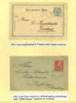 Stamp of Liechtenstein 1895-1920 AUSTRIA USED IN LIECHTENSTEIN: Group of 24 covers on exhibition pages