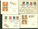 Stamp of Liechtenstein Liechtenstein 1928-44 Small but powerful group of mostly better covers