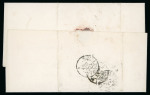 Stamp of France » Lettres Classiques 1854, Lettre n°14 oblitéré pc 230 cursive "60 / Bagnolet" + dateur A