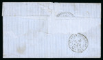 Stamp of France » Lettres Classiques 1866-1875, Ensemble de 2 lettres avec GC peu courants
