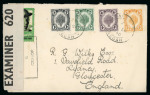 Stamp of Malaysia » Malaysian States » Kedah 1940 Patriotic Fund labels cover