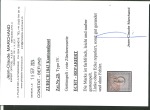 Stamp of Switzerland / Schweiz » Sammlungen 1843-1850, kleine Steckkarte mit 4 Kantonalmarken